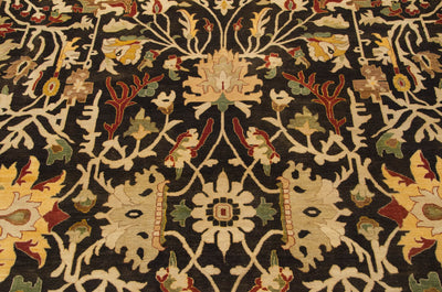 9.5x14.5 Fine Indian Serapi Design Carpet by Old New House® - product image 10 for Resin Society