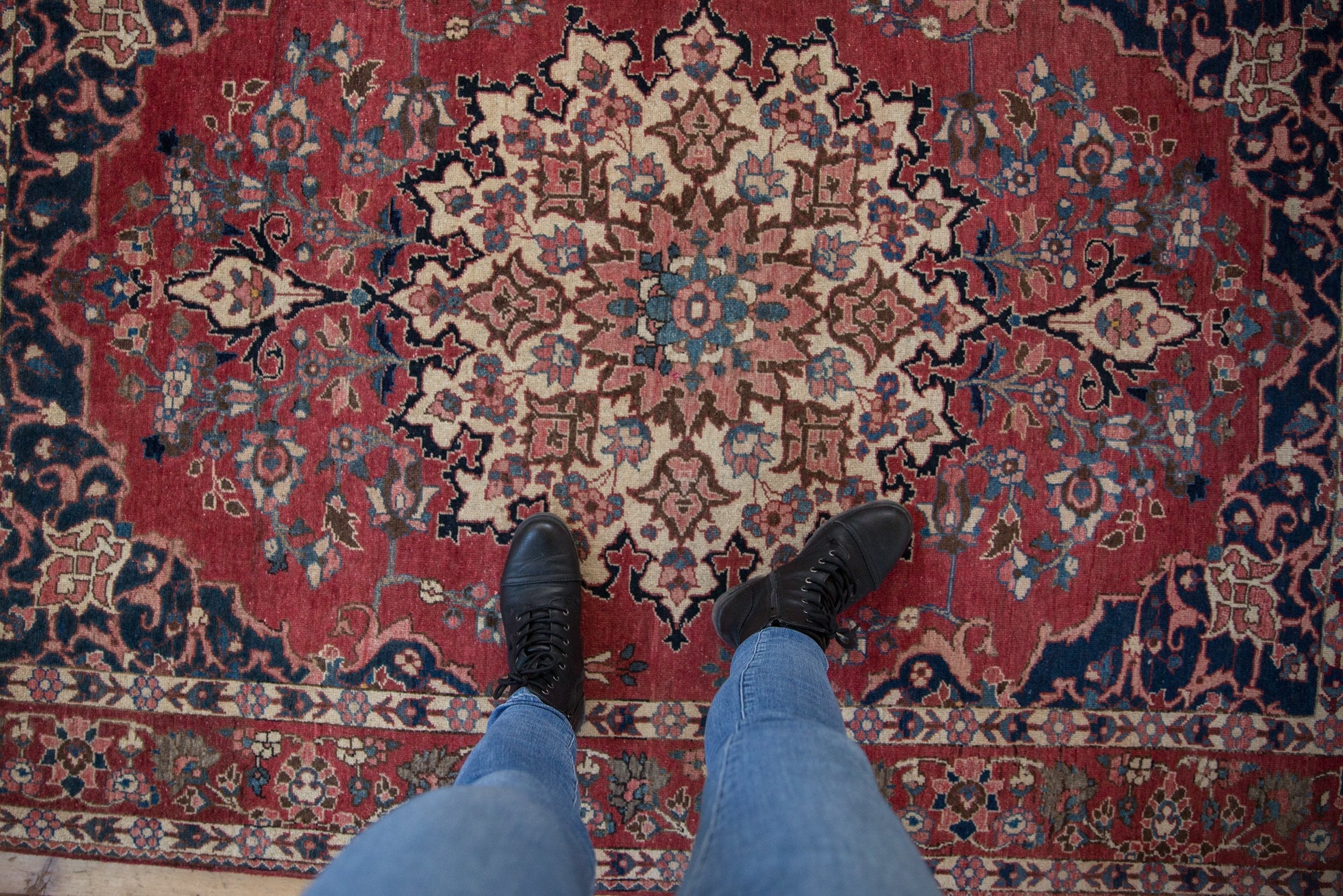 5x7 Vintage Baktiari Rug by Old New House® - product image 2 for Resin Society