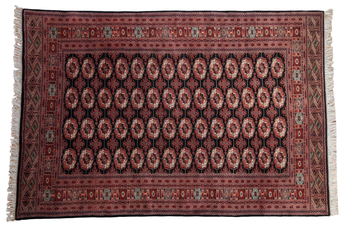 6x9 Vintage Fine Bokhara Carpet by Old New House® - main product image for Resin Society