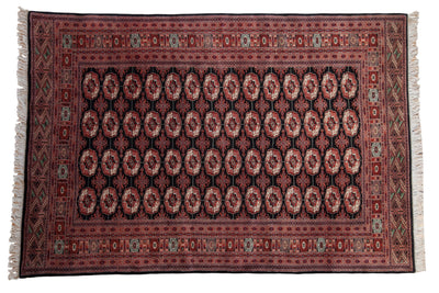 6x9 Vintage Fine Bokhara Carpet by Old New House® - main product image for Resin Society
