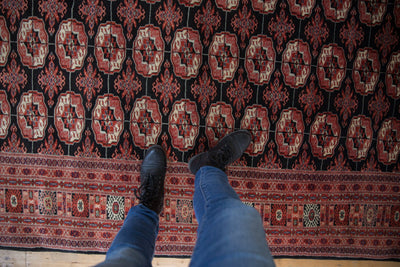 6x9 Vintage Fine Bokhara Carpet by Old New House® - product image 2 for Resin Society