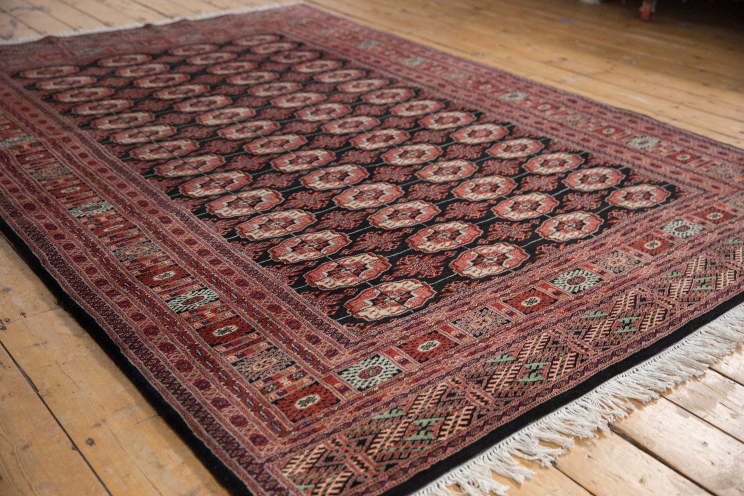 6x9 Vintage Fine Bokhara Carpet by Old New House® - product image 7 for Resin Society