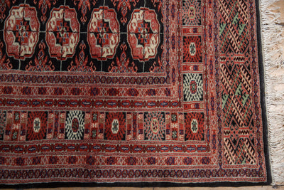 6x9 Vintage Fine Bokhara Carpet by Old New House® - product image 10 for Resin Society