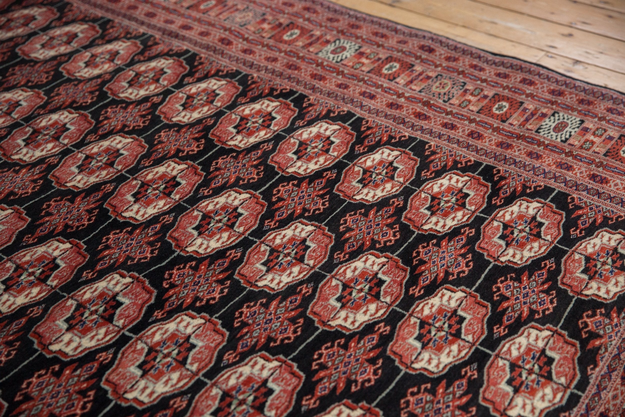 6x9 Vintage Fine Bokhara Carpet by Old New House® - product image 11 for Resin Society