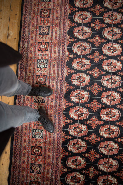 8.5x10.5 Vintage Fine Bokhara Carpet by Old New House® - product image 3 for Resin Society