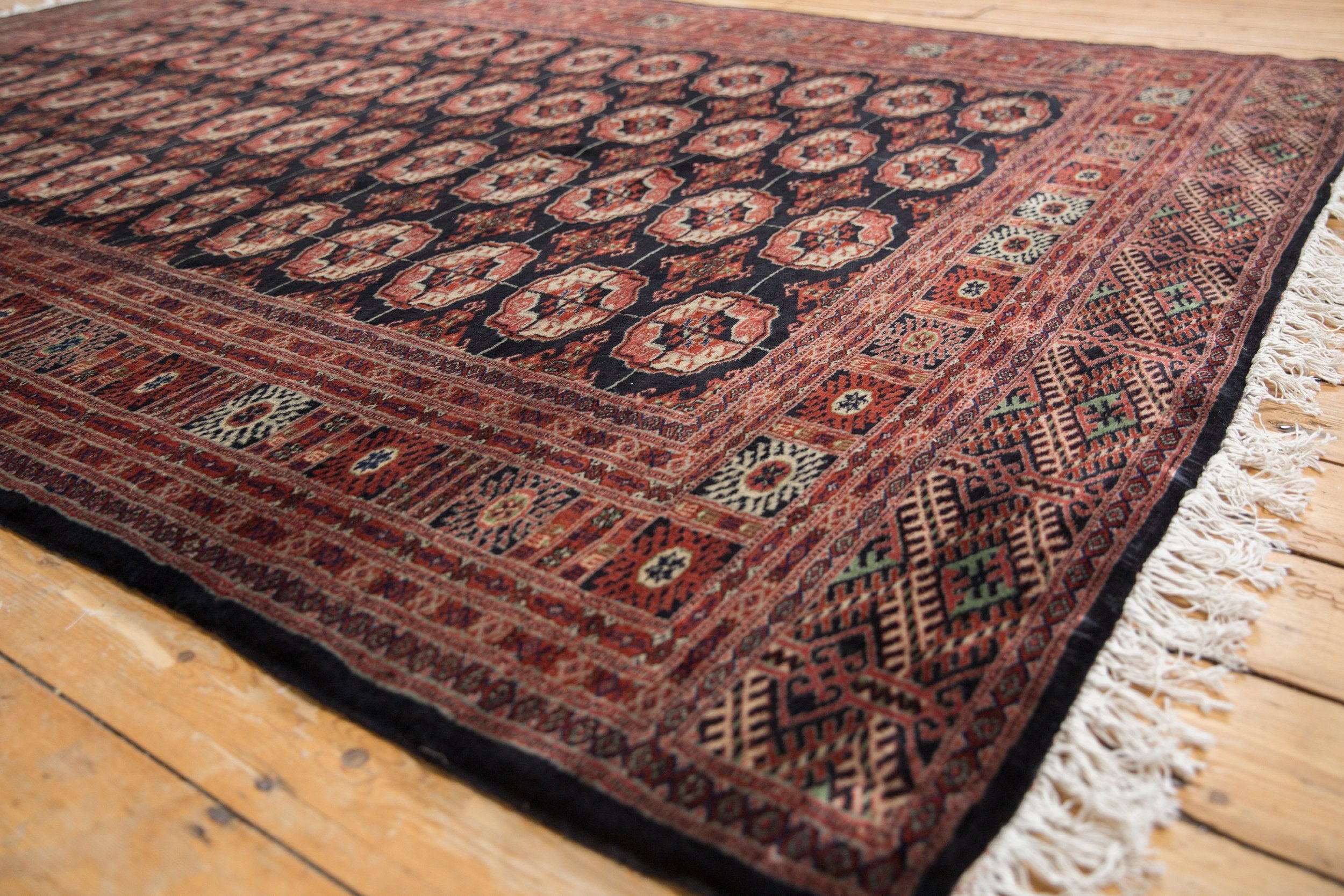 6x9 Vintage Fine Bokhara Carpet by Old New House® - product image 4 for Resin Society