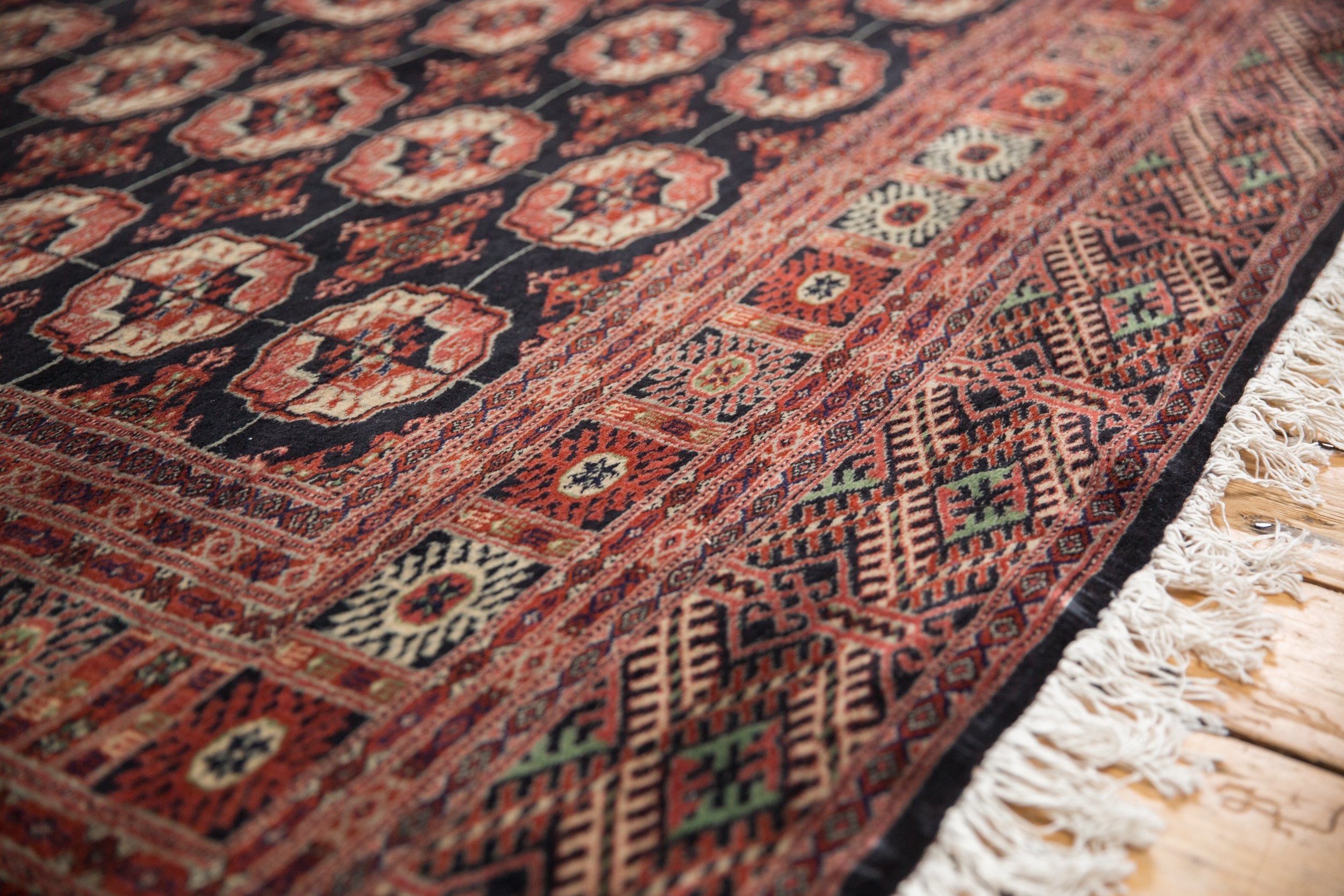 6x9 Vintage Fine Bokhara Carpet by Old New House® - product image 5 for Resin Society