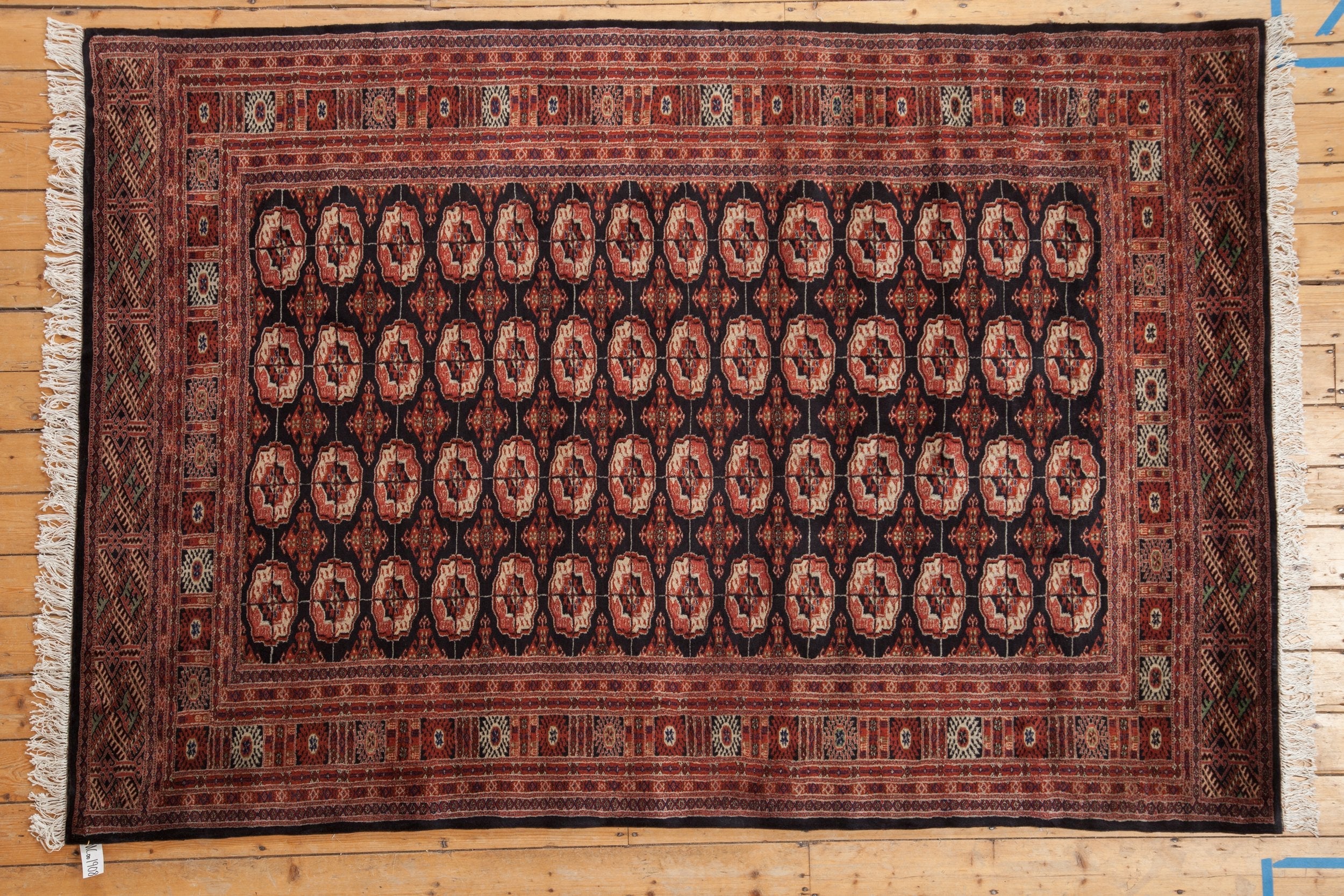 6x9 Vintage Fine Bokhara Carpet by Old New House® - product image 6 for Resin Society