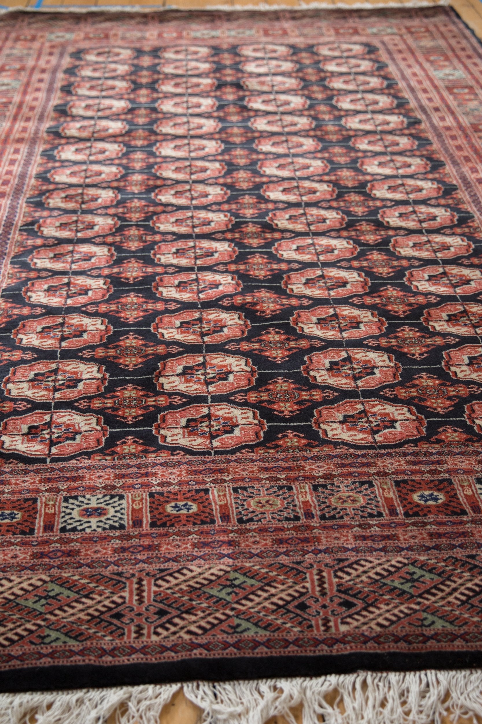 6x9 Vintage Fine Bokhara Carpet by Old New House® - product image 8 for Resin Society