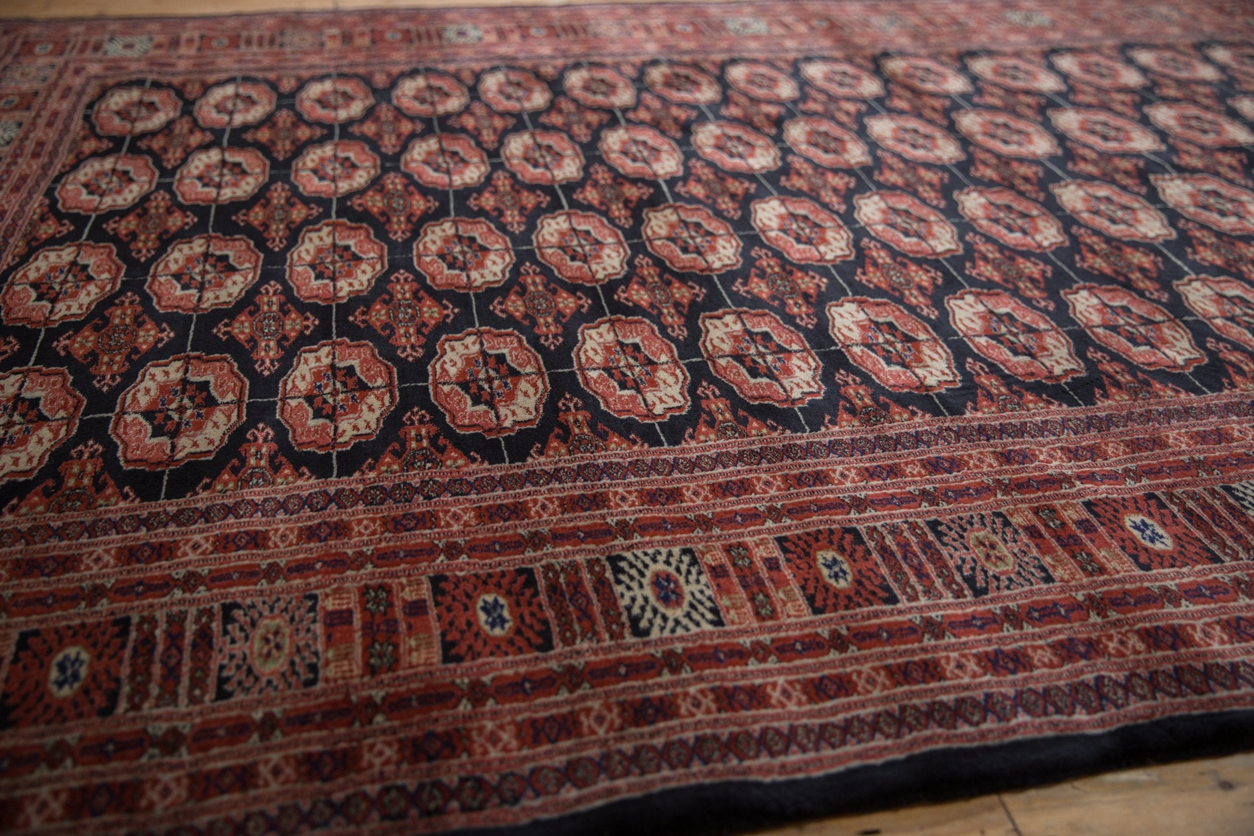 6x9 Vintage Fine Bokhara Carpet by Old New House® - product image 9 for Resin Society