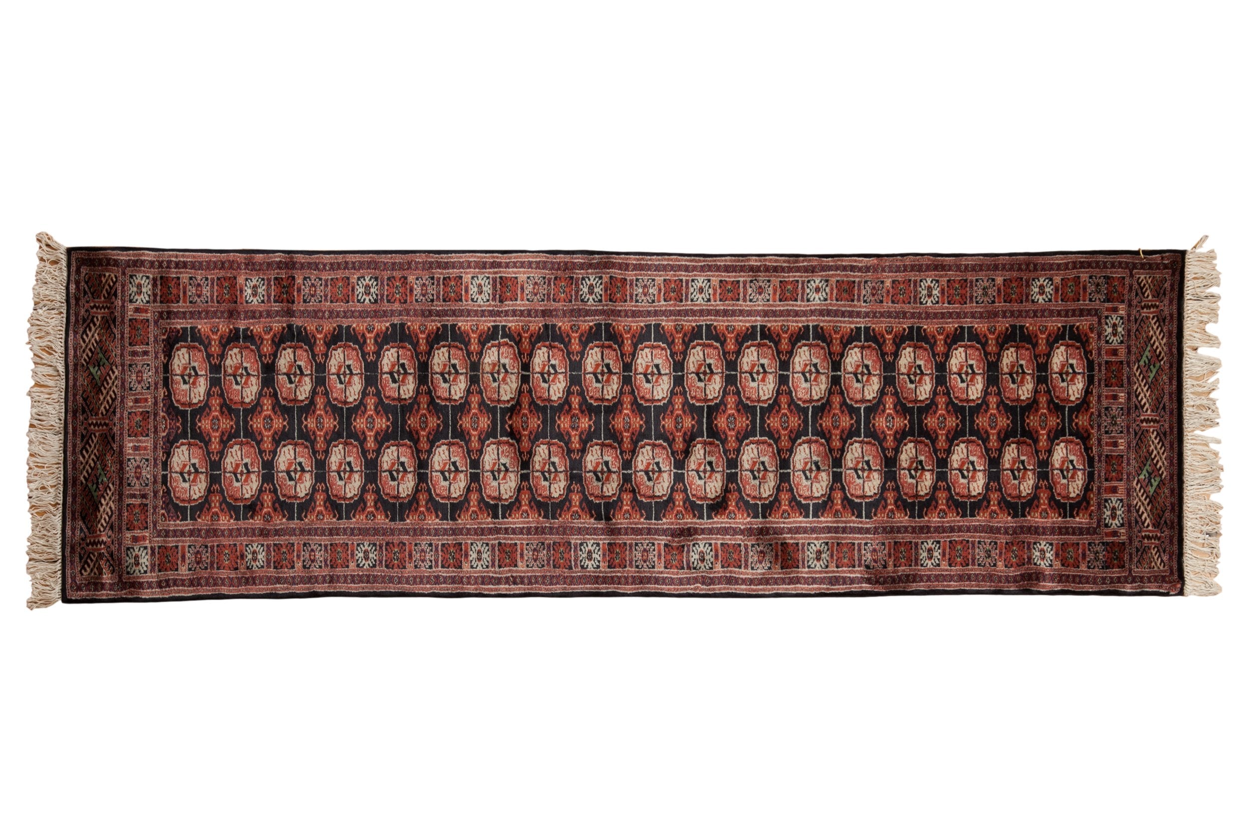 2.5x8 Vintage Fine Bokhara Rug Runner by Old New House® - main product image for Resin Society