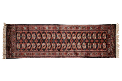 2.5x8 Vintage Fine Bokhara Rug Runner by Old New House® - main product image for Resin Society