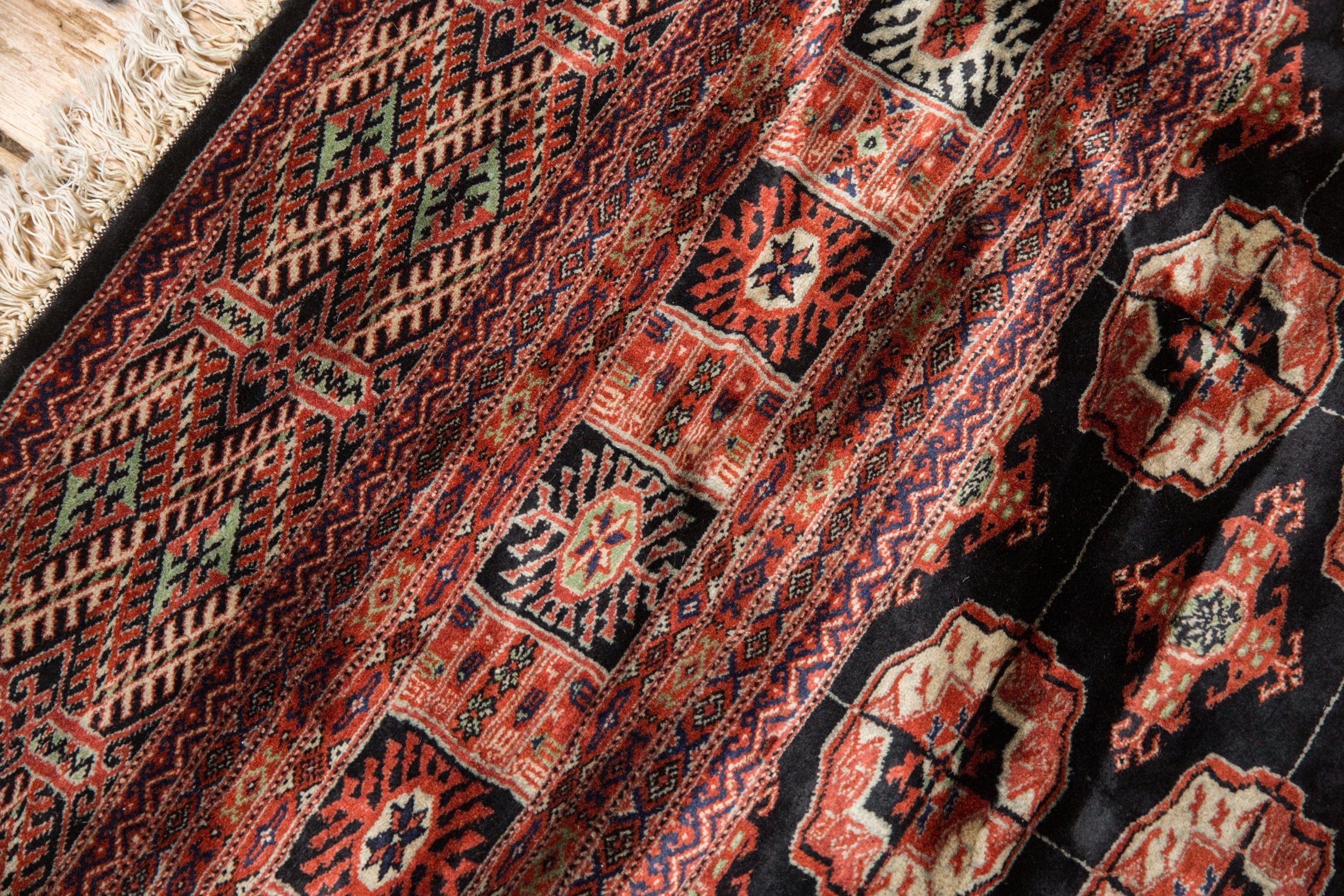 8x10 Vintage Fine Bokhara Carpet by Old New House® - product image 11 for Resin Society