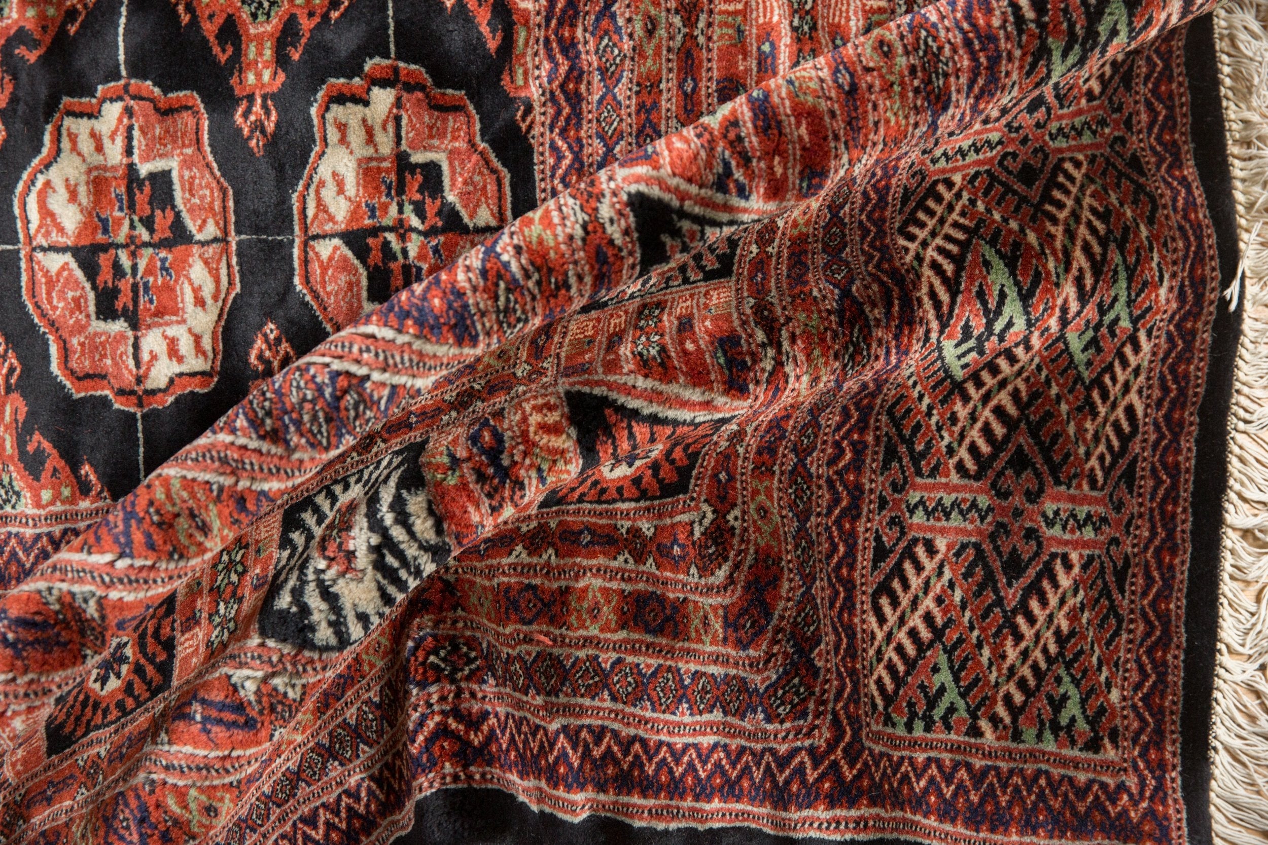 8x10 Vintage Fine Bokhara Carpet by Old New House® - product image 13 for Resin Society