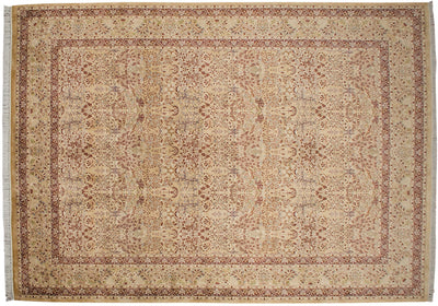 10x14 Vintage Pakistani Kerman Design Carpet by Old New House® - main product image for Resin Society