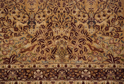 10x14 Vintage Pakistani Kerman Design Carpet by Old New House® - product image 7 for Resin Society