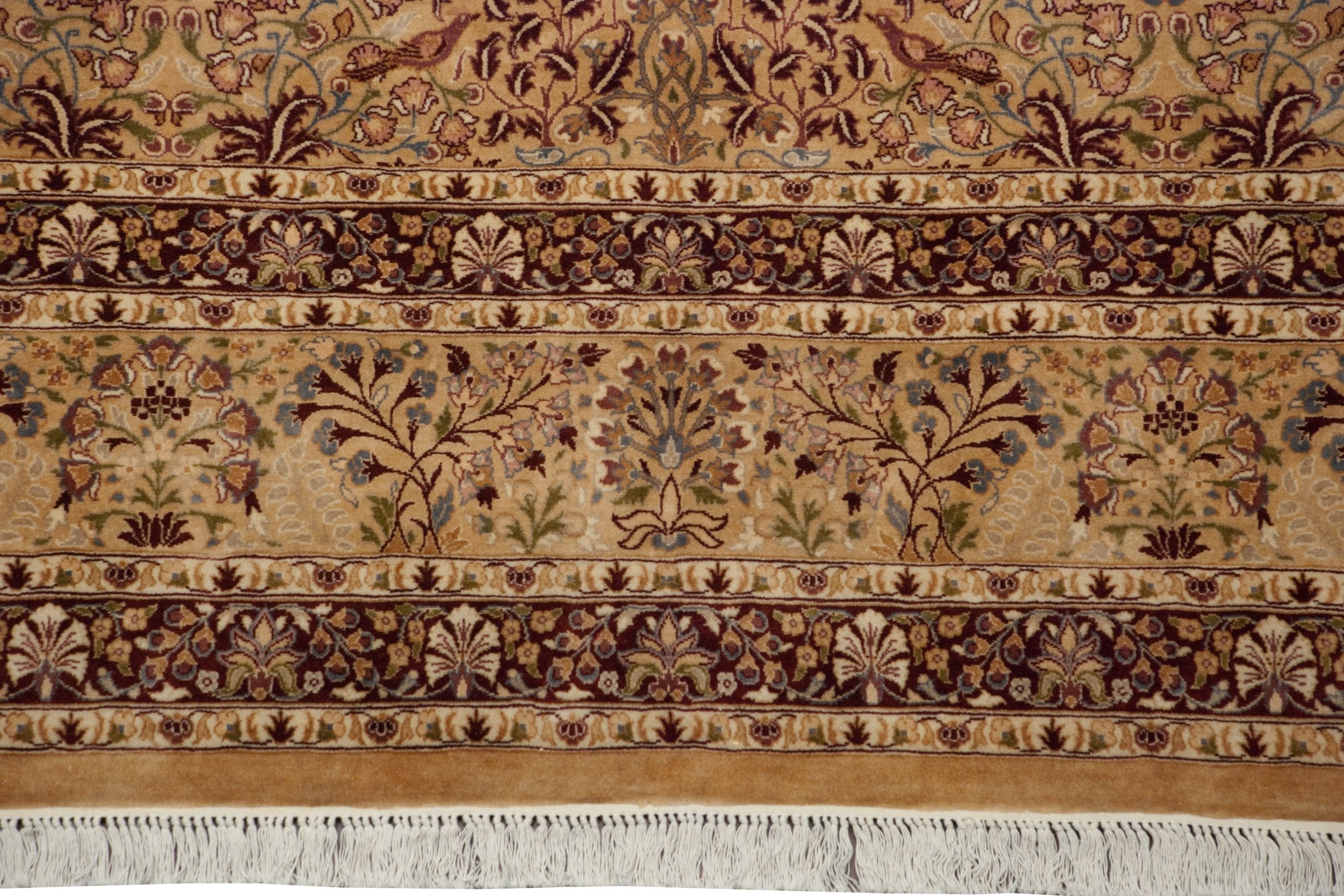 10x14 Vintage Pakistani Kerman Design Carpet by Old New House® - product image 8 for Resin Society