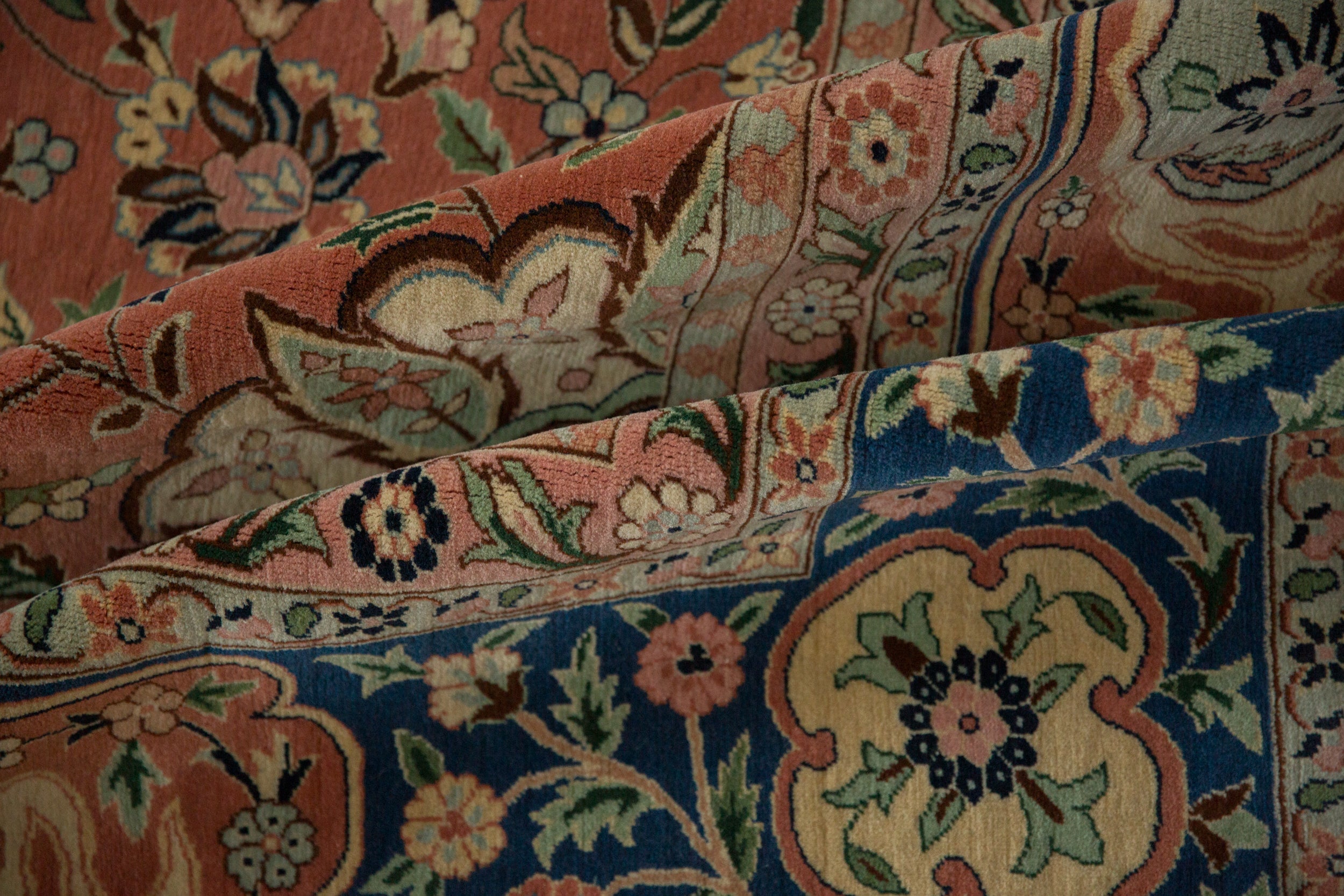 12x15 Vintage Bulgarian Tabriz Design Carpet by Old New House® - product image 12 for Resin Society