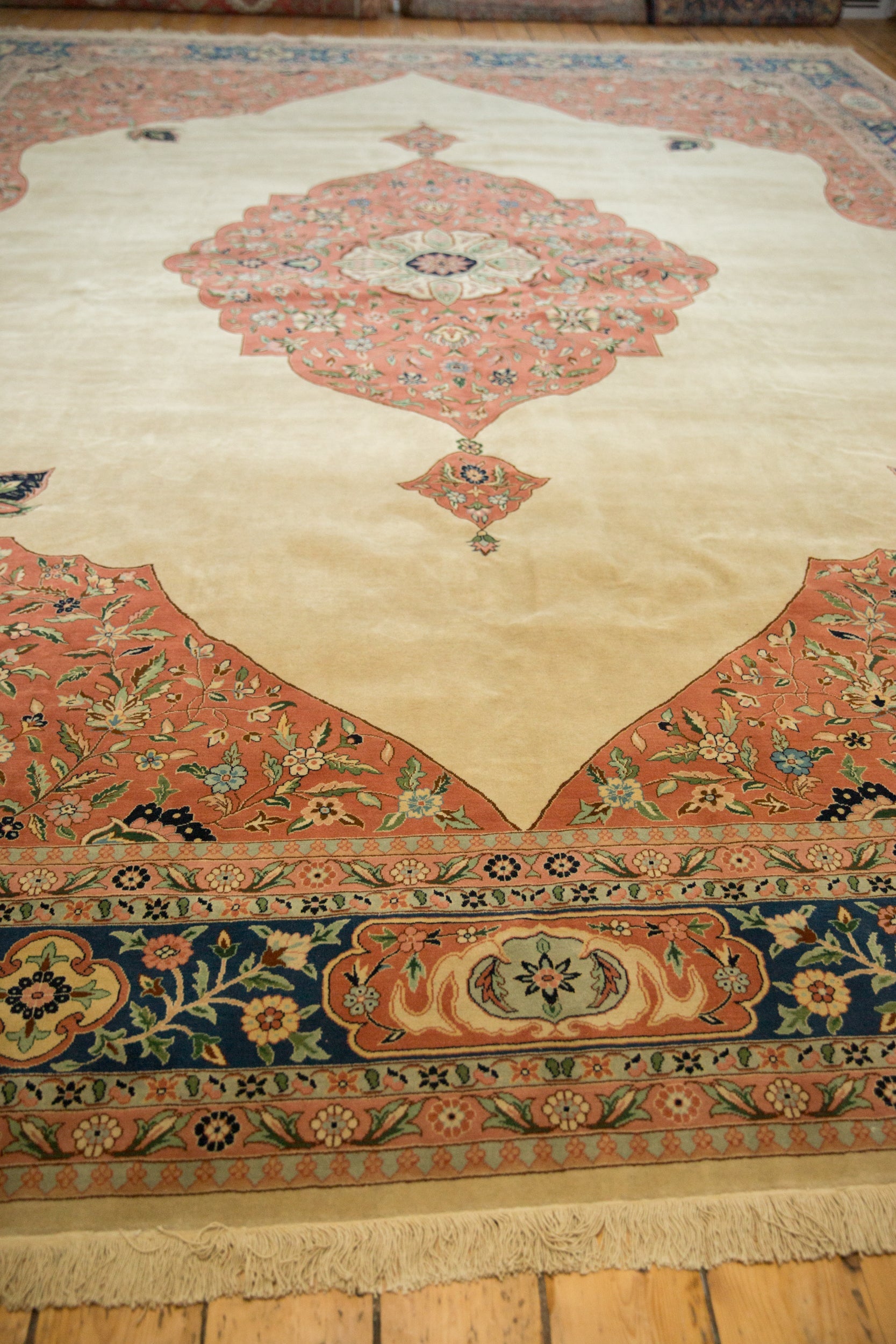 12x15 Vintage Bulgarian Tabriz Design Carpet by Old New House® - product image 5 for Resin Society