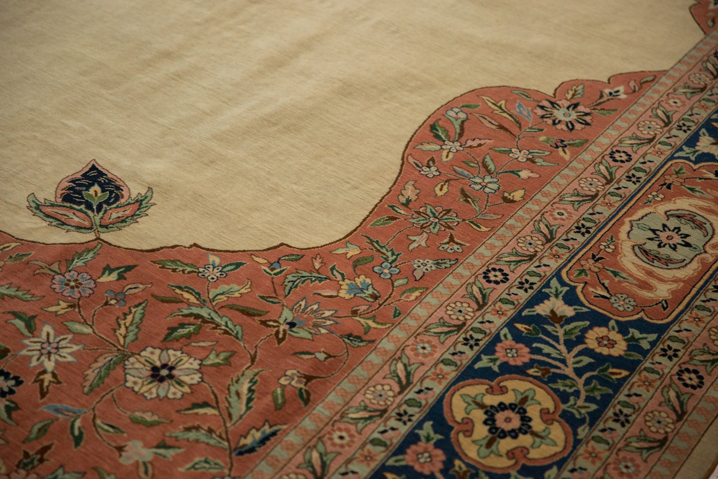 12x15 Vintage Bulgarian Tabriz Design Carpet by Old New House® - product image 10 for Resin Society