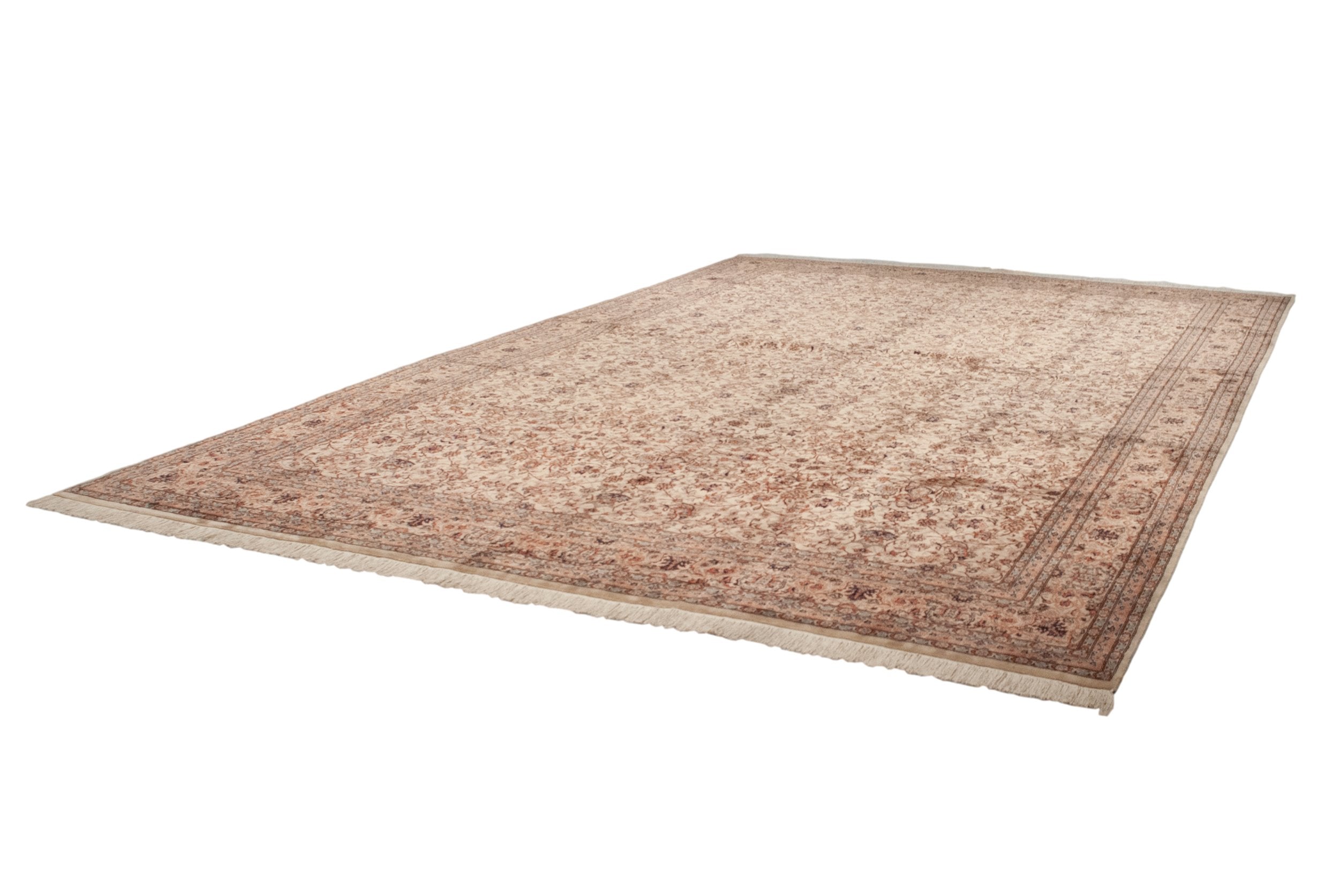 12x17.5 Vintage Pakistani Isfahan Design Carpet by Old New House® - product image 12 for Resin Society