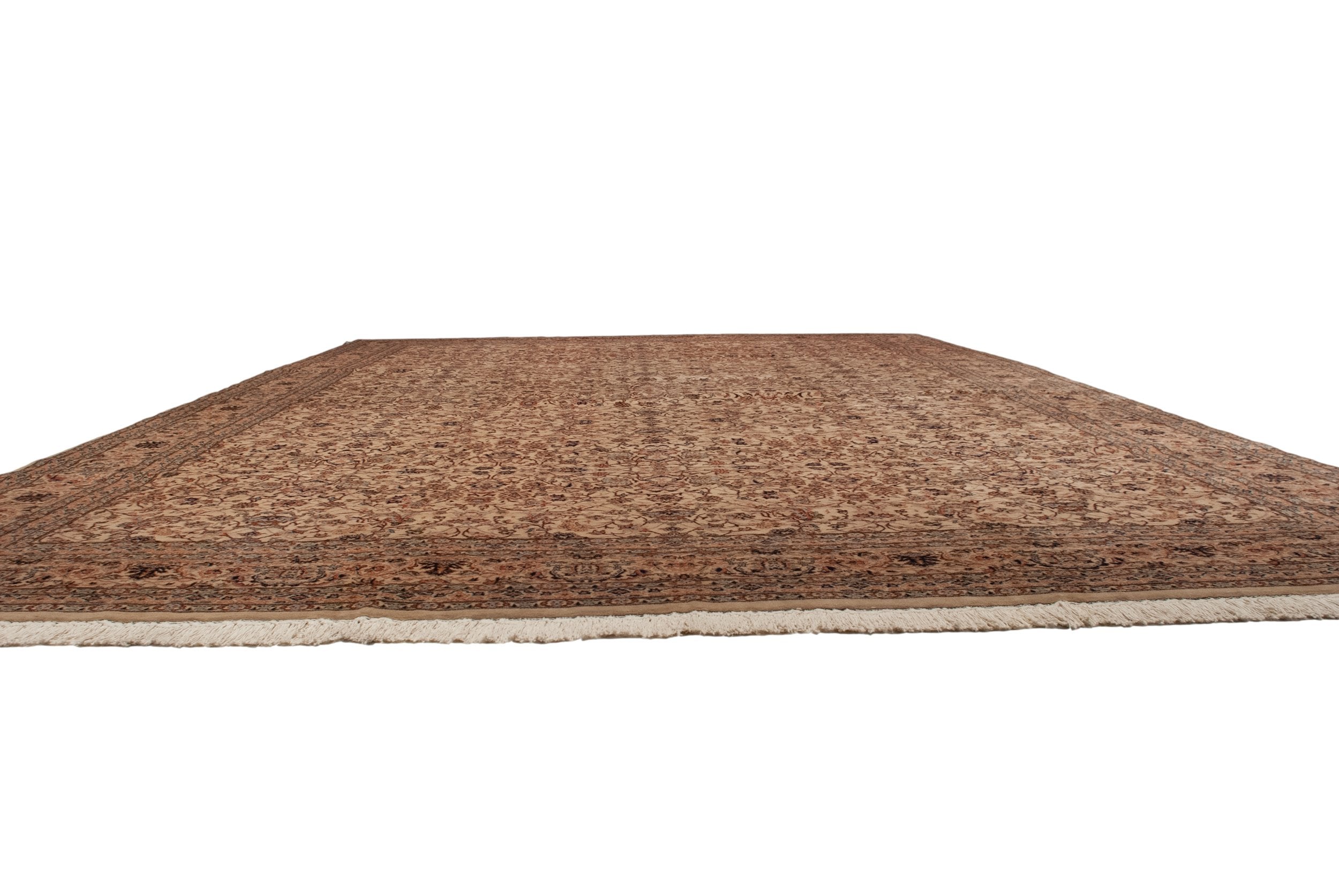 12x17.5 Vintage Pakistani Isfahan Design Carpet by Old New House® - product image 19 for Resin Society