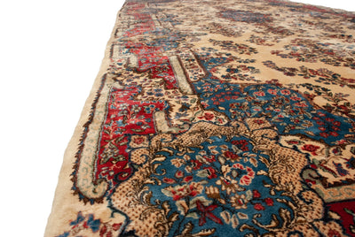 9x20 Vintage Kerman Carpet by Old New House® - product image 12 for Resin Society