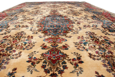 9x20 Vintage Kerman Carpet by Old New House® - product image 14 for Resin Society