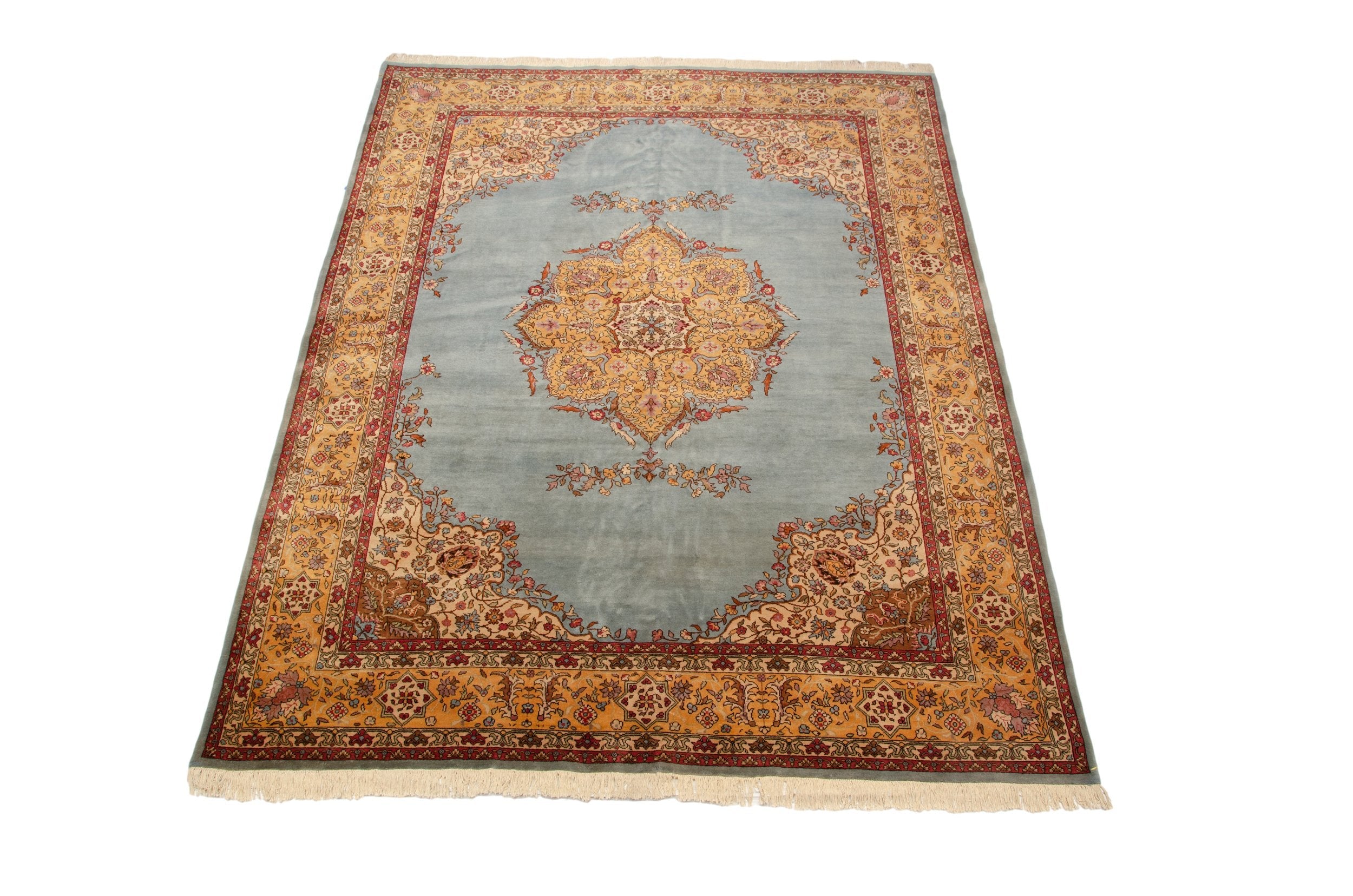 RESERVED 10x13 Vintage Romanian Tabriz Design Carpet