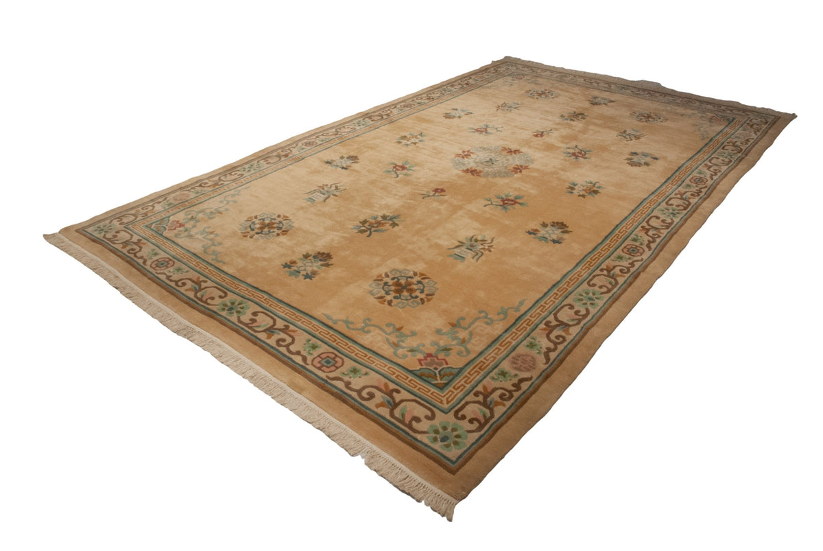 10.5x17.5 Vintage Japanese Peking Design Carpet by Old New House® - main product image for Resin Society