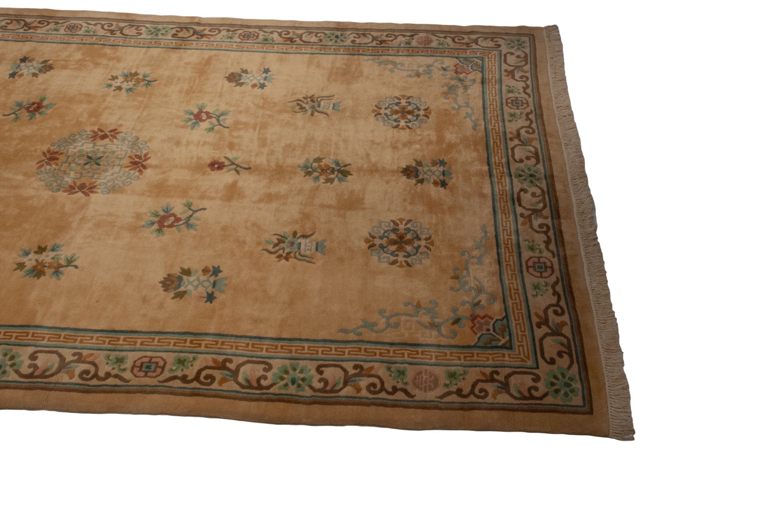 10.5x17.5 Vintage Japanese Peking Design Carpet by Old New House® - product image 4 for Resin Society
