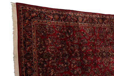 9x18 Vintage American Sarouk Carpet by Old New House® - product image 8 for Resin Society