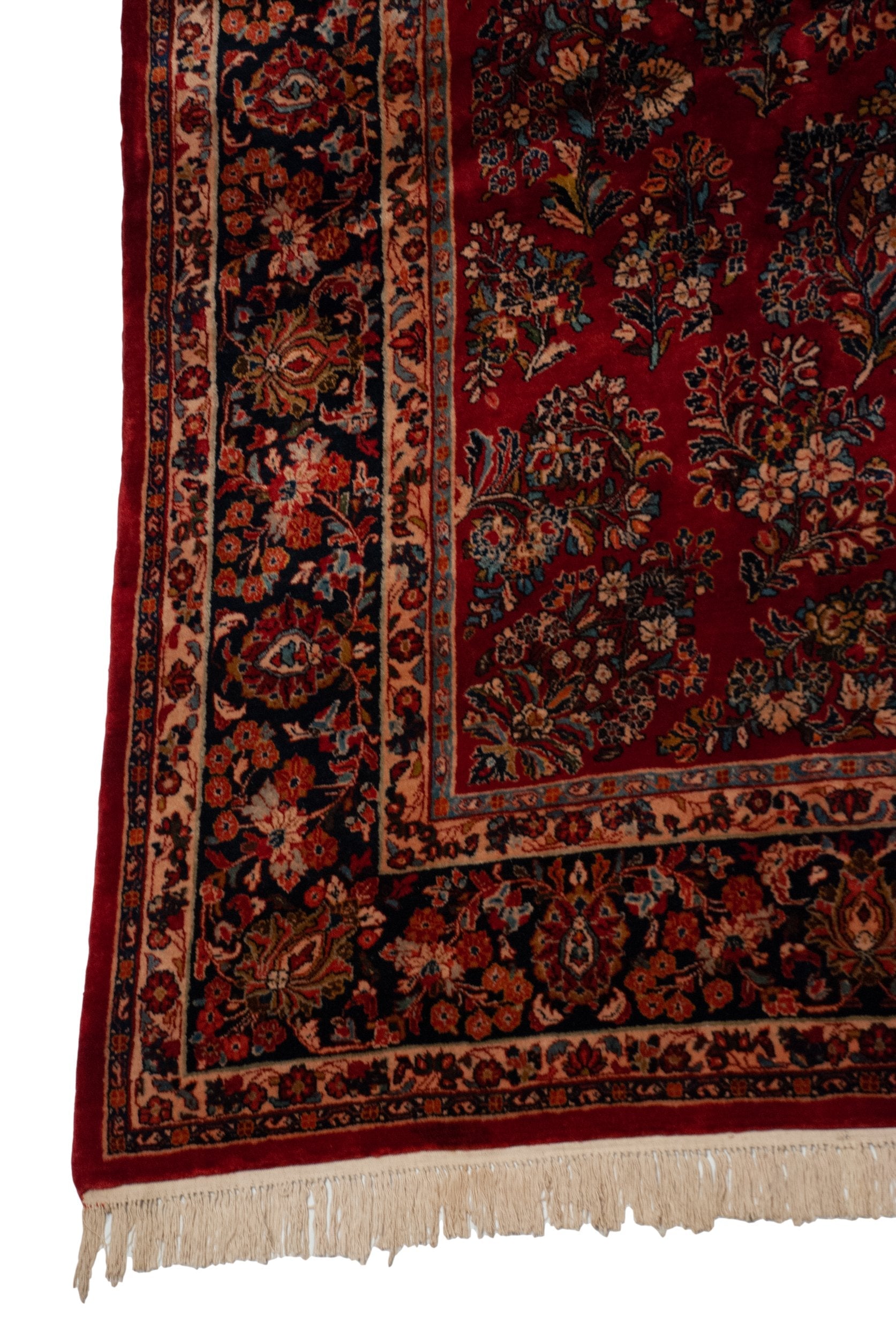 9x18 Vintage American Sarouk Carpet by Old New House® - product image 10 for Resin Society