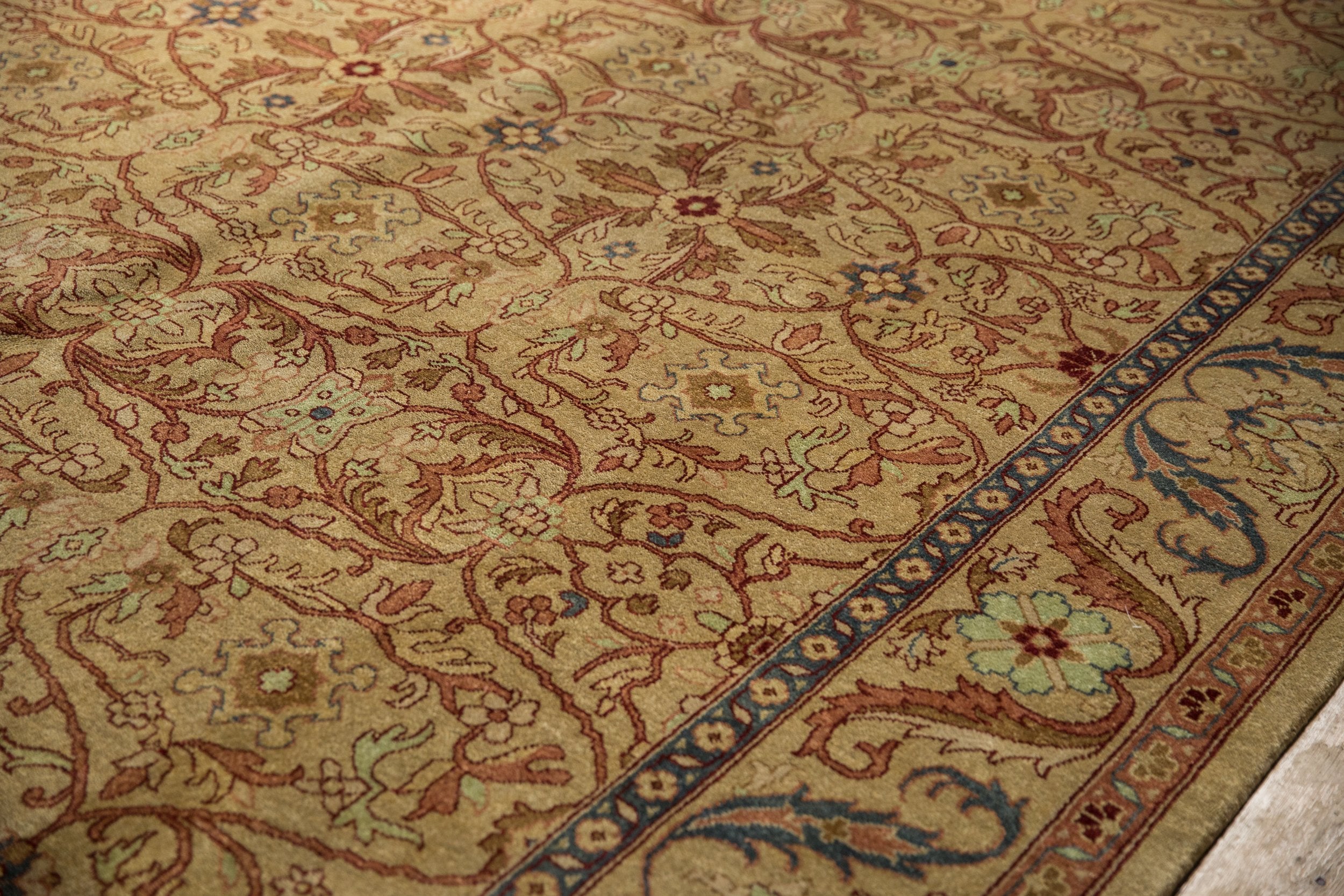 9x12 Vintage Indian Bijar Design Carpet by Old New House® - product image 9 for Resin Society