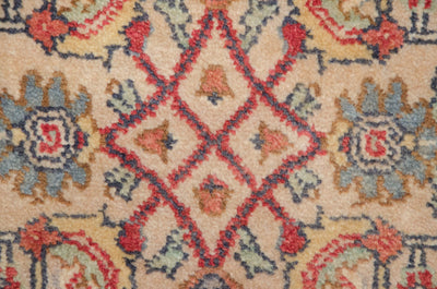 6x9 Vintage Indian Mahal Design Carpet by Old New House® - product image 9 for Resin Society