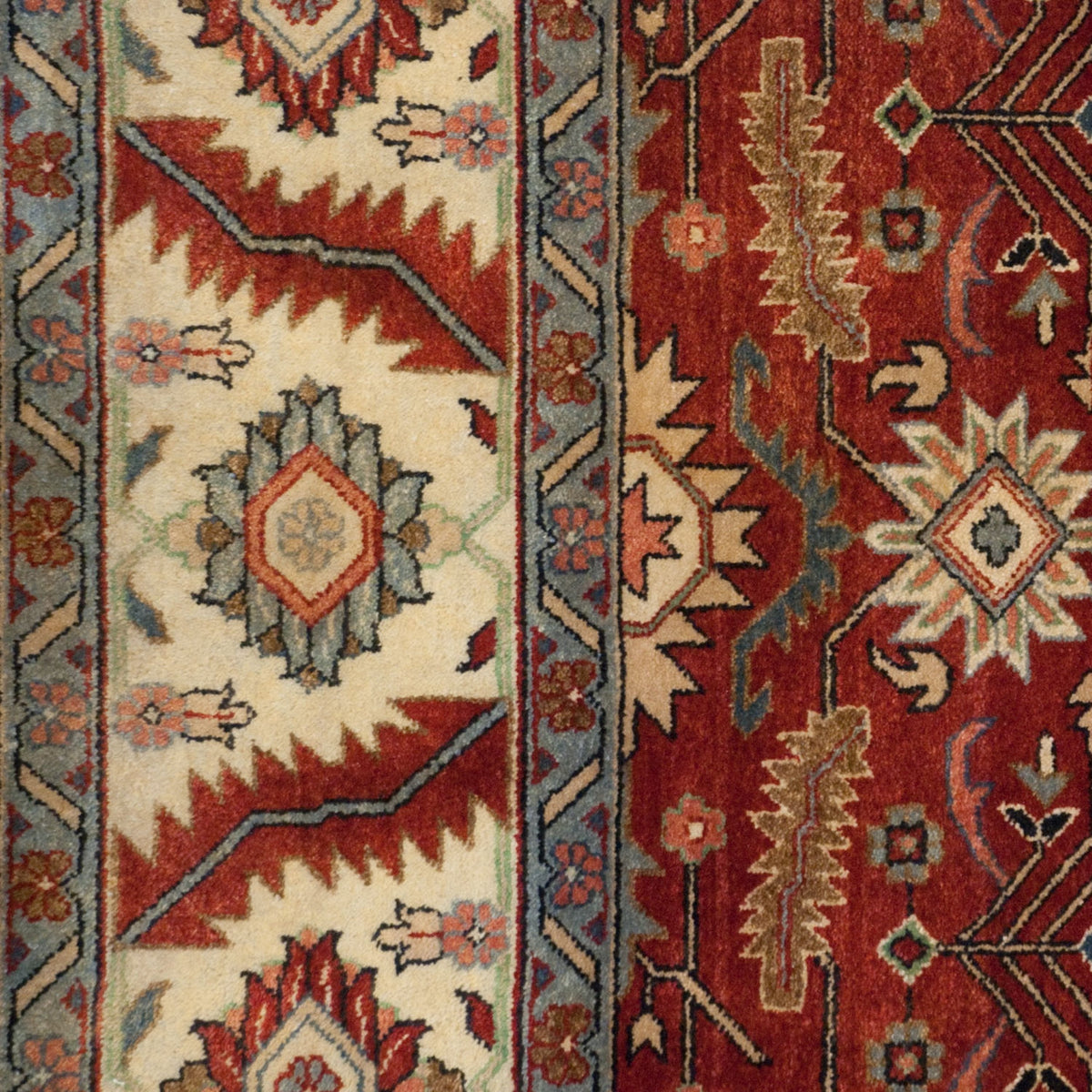 8x10 Vintage Indian Heriz Design Carpet by Old New House® - product image 4 for Resin Society