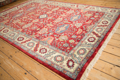 6x9 Vintage Indian Heriz Design Carpet by Old New House® - product image 10 for Resin Society