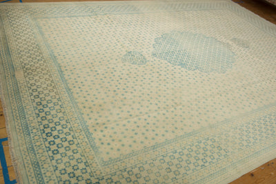 9x11.5 Vintage Distressed Bulgarian Tabriz Design Carpet by Old New House® - product image 5 for Resin Society