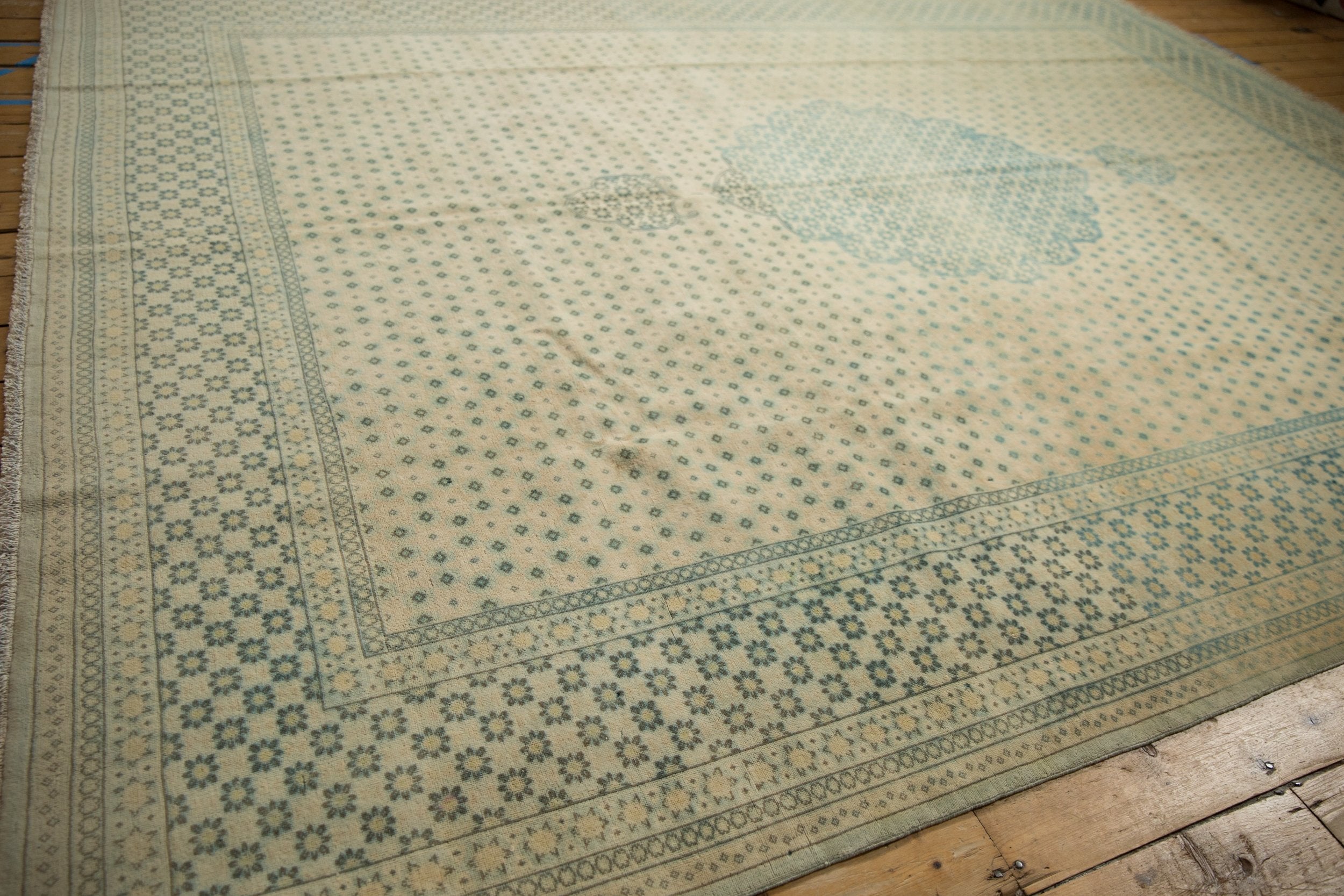 9x11.5 Vintage Distressed Bulgarian Tabriz Design Carpet by Old New House® - product image 7 for Resin Society
