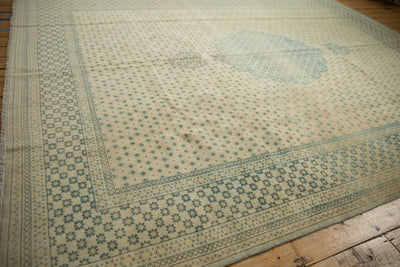 9x11.5 Vintage Distressed Bulgarian Tabriz Design Carpet by Old New House® - product image 7 for Resin Society