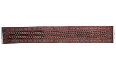 3x20 Vintage Fine Bokhara Rug Runner by Old New House® - main product image for Resin Society