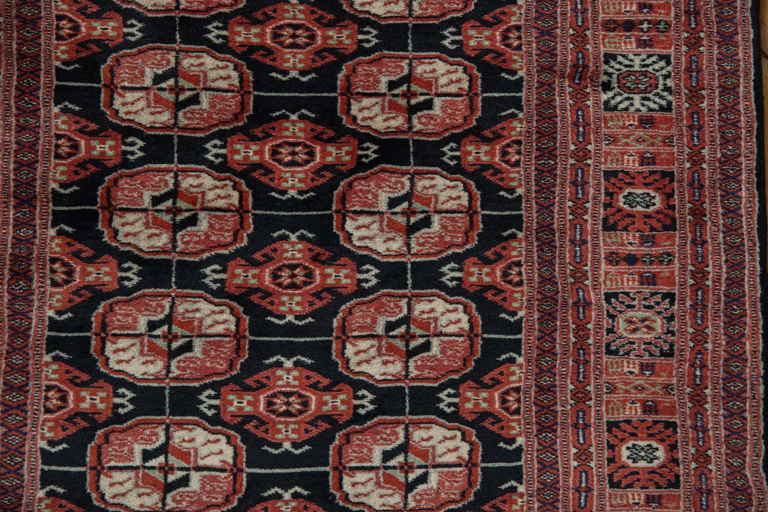 3x20 Vintage Fine Bokhara Rug Runner by Old New House® - product image 6 for Resin Society