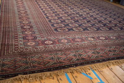 12x12.5 Vintage Fine Bokhara Square Carpet by Old New House® - product image 3 for Resin Society