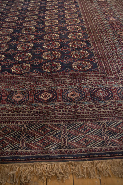 12x12.5 Vintage Fine Bokhara Square Carpet by Old New House® - product image 7 for Resin Society