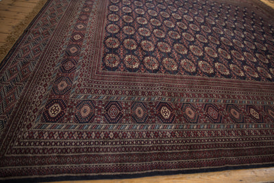 12x12.5 Vintage Fine Bokhara Square Carpet by Old New House® - product image 8 for Resin Society
