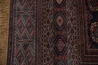 12x12.5 Vintage Fine Bokhara Square Carpet by Old New House® - product image 10 for Resin Society