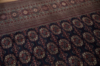 12x12.5 Vintage Fine Bokhara Square Carpet by Old New House® - product image 11 for Resin Society
