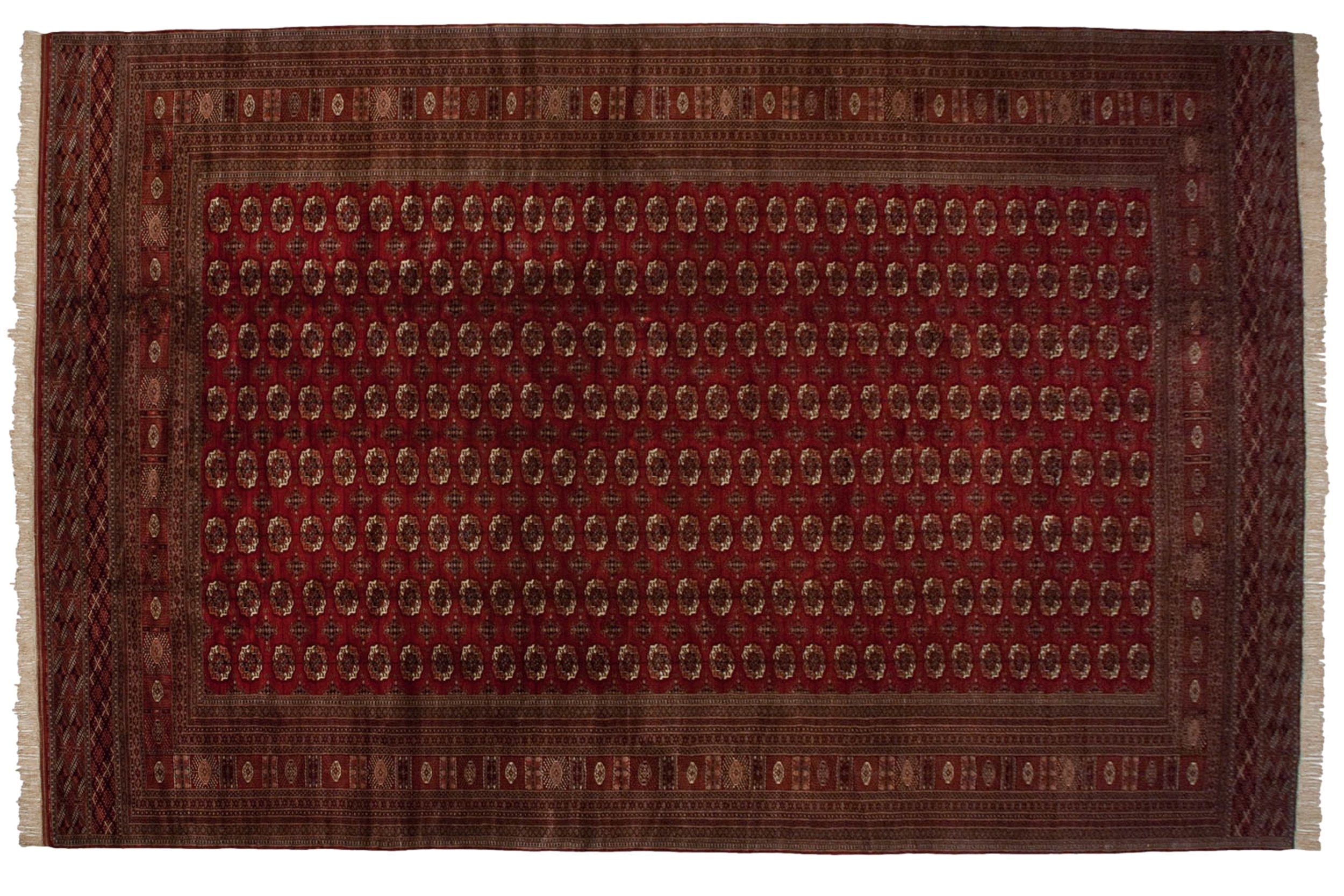 13x19.5 Vintage Fine Bokhara Carpet by Old New House® - main product image for Resin Society