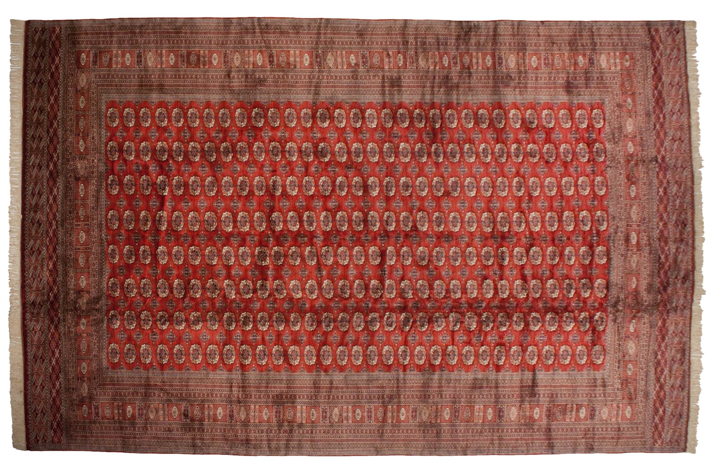 13x19.5 Vintage Fine Bokhara Carpet by Old New House® - product image 2 for Resin Society