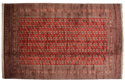 13x19.5 Vintage Fine Bokhara Carpet by Old New House® - product image 2 for Resin Society